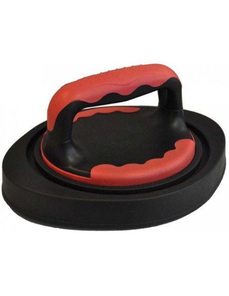 Barra de flexiones con disco giratorio